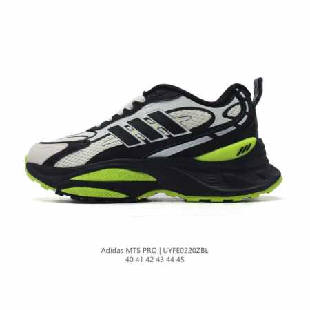 公司级 阿迪达斯 Adidas Originals Mts Pro 复古厚底老爹透气运动跑鞋。纤维革组合透气网眼布鞋面鞋材,中底搭载。阿迪Mts Pro：城野双 - 点击图像关闭