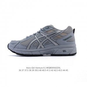 asics 亚瑟士 Gel-Venture 6 系列城市休闲运动跑步鞋时尚复古男女鞋 老爹鞋 Gel- Venture6跑鞋是越野跑者的多功能选择。专为喜欢户外