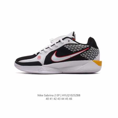 公司级 NIKE耐克Sabrina 2 EP 防滑耐磨 男子低帮减震实战篮球鞋 Sabrina Ionescu 的成功早已眾所周知。 她在場上能有這等表現，是因 - 点击图像关闭