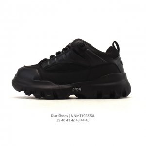 公司级 Dior 迪奥 高奢品牌 彰显高级气质 Dior 运动鞋低帮系列复古休闲鞋时尚慢跑鞋厚底老爹鞋圆头系带 运动跑鞋 生活休闲鞋 男款 时髦单品 时尚百搭