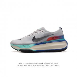 真标 耐克 Nike Zoomx Invincible Run Fk 3 机能风格运动鞋 厚底增高老爹鞋，最新一代的invincible 第三代来了！首先鞋面采