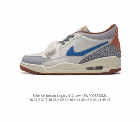 耐克 Aj 乔丹 Air Jordan Legacy 312 男女士低帮运动鞋百搭篮球鞋 酷炫混搭 谁人不爱 Air Jordan Legacy 312 Low - 点击图像关闭