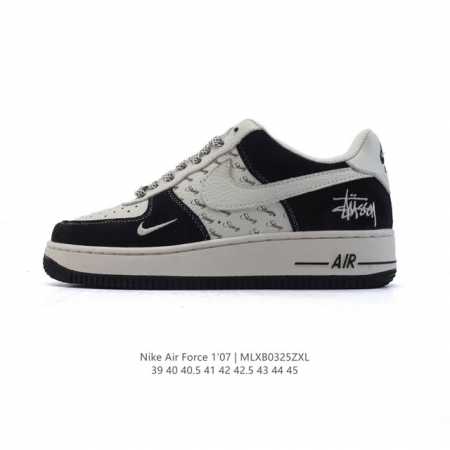 160 【头层皮】耐克 Nike Air Force 1 '07 Low 空军一号含气垫 小白鞋 2025年 蛇年新款 低帮百搭厚底增高休闲运动板鞋。柔软、弹性 - 点击图像关闭