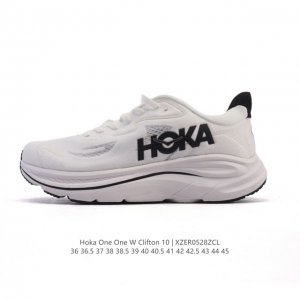 新款 Hoka One One 推出升级 Clifton 10 克利夫顿10代 男女士休闲跑步鞋轻量缓震运动鞋。Hoka One One的Clifton克利夫顿