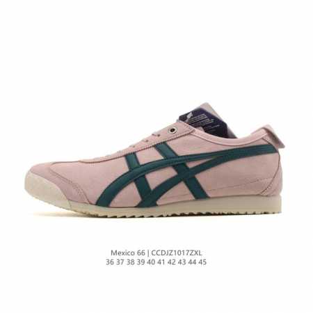 Asics 亚瑟士 男女鞋 配足弓鞋垫 日产经典老牌-鬼塚虎 Onitsuka Tiger Mexico 66经典墨西哥系列复古经典百搭板鞋休闲运动鞋慢跑鞋。采 - 点击图像关闭
