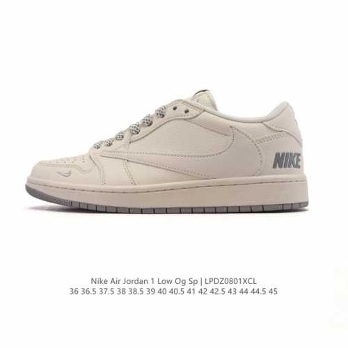 公司级 真标 耐克 Nike Air Jordan 1 Low Og Sp Military Blue Aj1乔1倒勾 2025年新款 蛇年新款 低帮篮球鞋 A