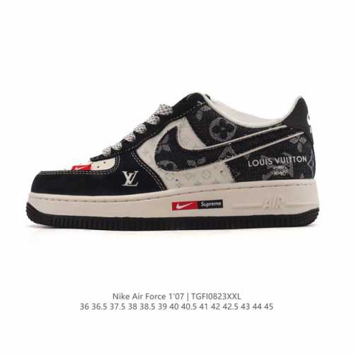 公司级 新款 Af1耐克 Nike Air Force 1 ‘07 Low 空军一号 气垫厚底增高百搭运动板鞋 原楦头原纸板 小白鞋 打造纯正空军版型，专注外贸