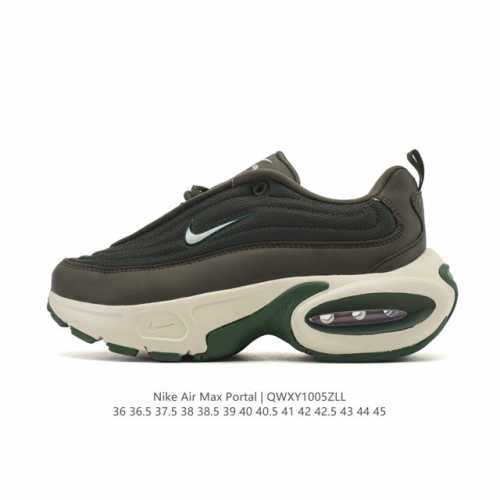 耐克 Nike Air Max Portal 休闲厚底增高气垫老爹运动鞋 2025年新款鞋型 Nike Air Max Portal 跟高5公分左右 是Nike
