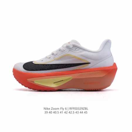 公司级 Nike耐克Zoom Fly 6 马拉松碳板米黑跑步鞋男鞋Fn8455-001春新款Zoom Fly 6 Prm缓震轻便跑步鞋。这款鞋在继承了 Nike - 点击图像关闭
