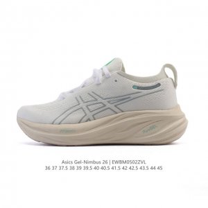 asics Gel Nimbus26 2025年新款 01#亚瑟士#跑步鞋 超厚底增高百搭老爹鞋 最舒适跑鞋，中底两大独家科技都带来全新能量，造就历来最软弹的