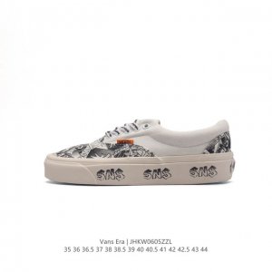 硫化版 Vans 万斯 男女鞋真标硫化工艺，原钢印、材质标，加强减震eva鞋垫装置可踩跟两穿效果范斯vans Authentic Era Sf 中性低帮系带帆布