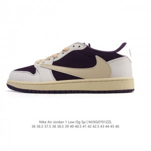 真标 耐克 Nike Air Jordan 1 Low Og Sp Military Blue Aj1乔1倒勾 2025年新款 蛇年新款 低帮篮球鞋 Aj1 乔