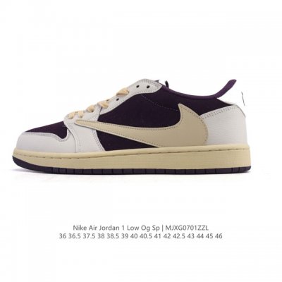 真标 耐克 Nike Air Jordan 1 Low Og Sp Military Blue Aj1乔1倒勾 2025年新款 蛇年新款 低帮篮球鞋 Aj1 乔