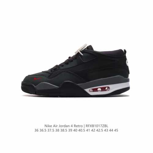 公司级 耐克 Nike Air Jordan 4 Retro OG 低帮 迈克尔 乔丹AJ4代乔4 复古休闲运动文化篮球鞋。秉承轻量化的速度型篮球鞋设计思想完成