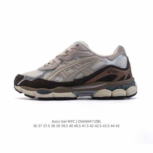 公司级 Asicsgel-Nyc复古单品 亚瑟士Asicstiger 新款休闲鞋 厚底街头运动休闲鞋，Asics亚瑟士推出全新Gel-Nyc，彰显纽约都市活力。