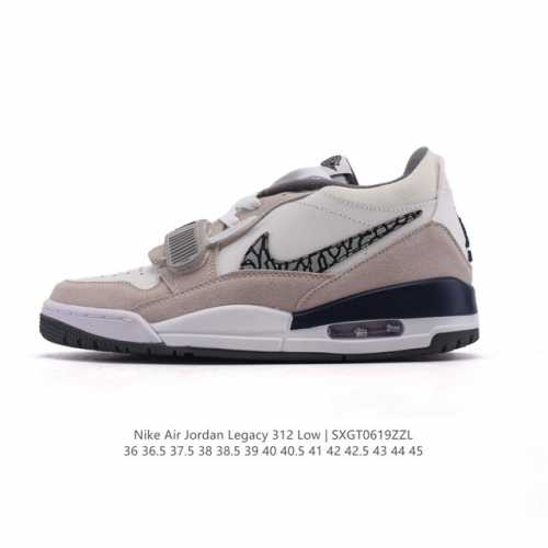 耐克 Aj 乔丹 Air Jordan Legacy 312 低帮运动鞋 Aj312 乔312百搭篮球鞋 酷炫混搭，谁人不爱？Air Jordan Legacy