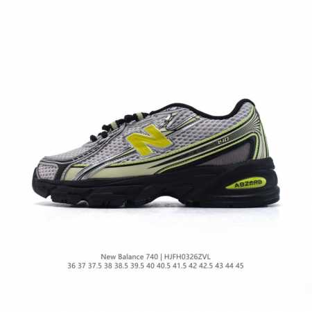 180 new Balance Mr740 Nb新百伦系列复古老爹风休闲运动慢跑鞋。采用轻质牛剖革拼接透气网眼衬垫织物鞋面材质 T-Beam大底提供足步弓支撑 - 点击图像关闭