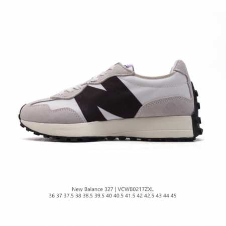 真标 Nb 新百伦 New Balance 327系列复古休闲运动慢跑鞋时尚男女运动鞋 以更纯粹的复古风格设计打造的全新造型 侧身还以解构设计，将 N 字标志以 - 点击图像关闭