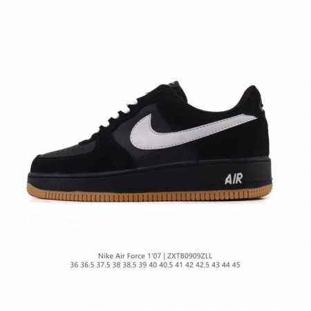 耐克 Nike Air Force 1 '07 Low 空军一号含气垫 小白鞋 低帮百搭厚底增高休闲运动板鞋。柔软、弹性十足的缓震性能和出色的中底设计，横跨复古 - 点击图像关闭