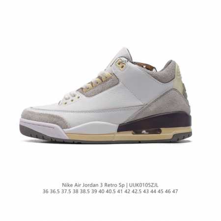 公司级 耐克 乔丹 Aj3 耐克 Nike Air Jordan 3 Retro Se 乔3 复刻篮球鞋 乔丹3代 三代 男女子运动鞋，作为 Aj 系列中广受认 - 点击图像关闭