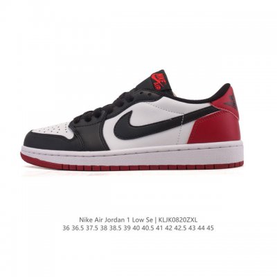 耐克 乔丹Air Jordan 1 Low Aj1 乔1 乔丹1代Aj1 低帮复古文化休闲运动篮球鞋。该鞋款从 1985 年元年款汲取设计灵感，焕新演绎简约经典