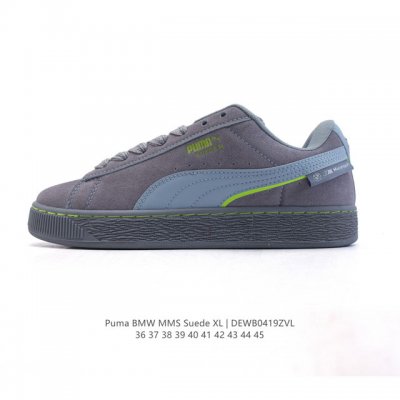 彪马 puma 休闲板鞋Bmw Mms Suede Xl系列经典翻毛皮厚底防滑耐磨舒适透气运动鞋 宝马 赛车系列 新年穿有型 时尚 穿搭 球鞋 穿搭 时尚 潮