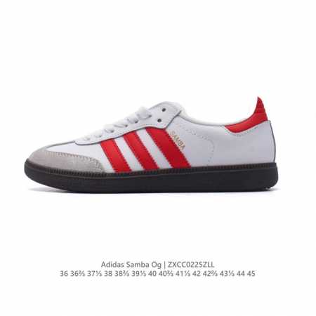 真标 阿迪达斯 德训鞋 Adidas Originals Samba Og Shoes 经典运动鞋小白鞋 T头鞋 男女鞋 彰显休闲摩登风情的时尚经典鞋。它诞生于 - 点击图像关闭