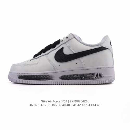 耐克 Nike Air Force 1 '07 Low 2025新年新款 蛇年限定 空军一号含气垫 小白鞋 低帮百搭厚底增高休闲运动板鞋。柔软、弹性十足的缓震性