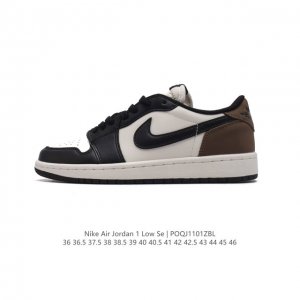 公司级 耐克 乔丹Air Jordan 1 Low AJ1 乔1 乔丹1代aj1 低帮复古文化休闲运动篮球鞋。该鞋款从 1985 年元年款汲取设计灵感，焕新演绎
