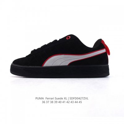 彪马 男女鞋 Puma Ferrari赛车鞋来袭，Puma X Ferrari 联名时尚复古运动板鞋。这双鞋专为赛车运动爱好者设计，富有赛车风格的同时，兼具潮酷