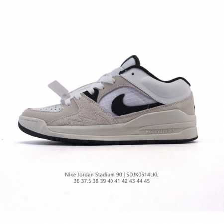 真标 耐克 Nike Air Jordan Stadium Aj90 潮流运动板鞋 Aj90 充满了对Tinkerhathield 原创设计的致敬 包括中足网状 - 点击图像关闭