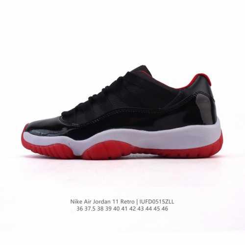 耐克乔丹11代 Nike Air Jordan 11 Retro 复刻男女运动鞋 Aj11代 低帮篮球鞋，经典设计，深受球员与球迷喜爱 是 Jordan 品牌的