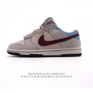 高品质版本 耐克 Nike Sb Dunk Low Pro 男女同款运动鞋复古板鞋。采用柔软皮革鞋面，经久耐穿，塑就如元年款 Dunk 般的复古质感。鞋头透气孔