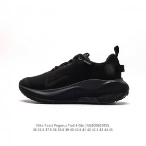 耐克 Nike Infinity Run 4 GORE-TEX 男女子防水公路跑步鞋 厚底增高百搭老爹运动鞋。Nike ReactX 泡绵提供高出 Nike R