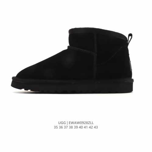 公司级 Ugg 雪地靴 男女鞋广东原产，采用Tpu模压鞋面内嵌羚羊棕羊毛，鞋面具有防水功能，选用7毫米Uggpure 植入式羊毛里衬与可拆卸的Uggpure 植