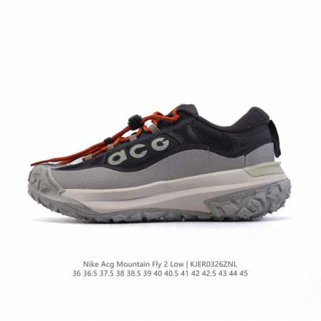 210 【公司级】耐克/Nike Acg Mountain Fly 2 Low耐克户外登山鞋 山脉2代徒步跑鞋 男女运动鞋。采用匠心设计，打造耐穿迅疾风格，让你 - 点击图像关闭