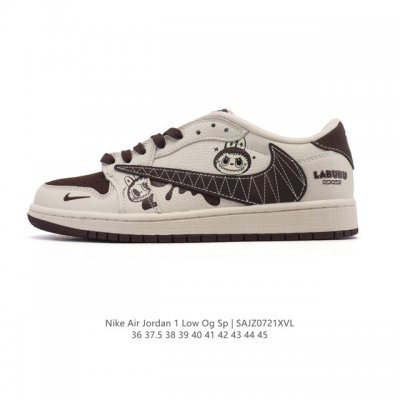 公司级 真标 耐克 Nike Air Jordan 1 Low Og Sp Military Blue Aj1乔1倒勾 2025年新款 蛇年新款 低帮篮球鞋 A
