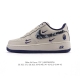耐克 Nike Air Force 1 '07 Low 2025新年新款 蛇年限定 空军一号含气垫 小白鞋 低帮百搭厚底增高休闲运动板鞋。柔软、弹性十足的缓震性