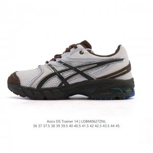 新品公司级 Asics亚瑟士男女通用复古运动休闲运动鞋 老爹鞋 Gel-Ds Trainer 14 时尚运动：Temptation Vacation X Asi