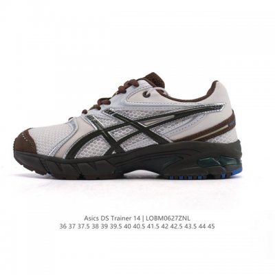新品公司级 Asics亚瑟士男女通用复古运动休闲运动鞋 老爹鞋 Gel-Ds Trainer 14 时尚运动：Temptation Vacation X Asi