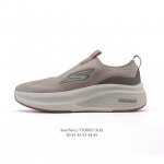 新款 Skechers 斯凯奇 男士运动跑步鞋 老爹鞋 Stamina 织物网面透气 轻便防滑 减震舒适 耐磨 复古 时尚 拼接 休闲 厚底增高运动鞋舒适百搭不