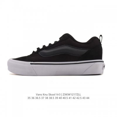 万斯 Vans Knu-Skool Vr3 Lx 面包鞋皮革拼接鞋面。坎普尔 茱利安系列低帮复古硫化休闲运动板鞋“肥胖版大Logo”要说整个 年最为热门的鞋型之