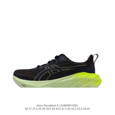 asics 亚瑟士novablast4男女士运动跑步鞋 厚底增高老爹鞋 缓震回弹透气耐磨跑鞋 一鞋一科技：Novablast 4，跑鞋中底同时实现厚软轻弹。主要 - 点击图像关闭