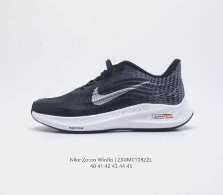 耐克 Nike 男鞋跑步鞋 23夏季新款登月官网zoom Winflo 气垫透气休闲运动鞋 耐克winflo是耐克四大系列中的zoom系列 这个系列鞋子以快速灵 - 点击图像关闭