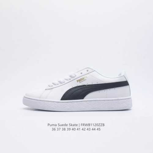 彪马puma Suede Skate 低帮复古轻便透气防滑减震休闲鞋 时尚男女士板鞋潮运动鞋 尺码: 36-45 货号：352634 编码：Frwb1 Zzb