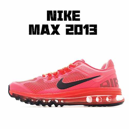 独家实拍nk Air Max 2013 耐克复古透气网布气垫跑鞋 Hf3660-600 #搭配全掌式 Max Air 气垫，为步伐注入充沛活力。半透明中底和外底