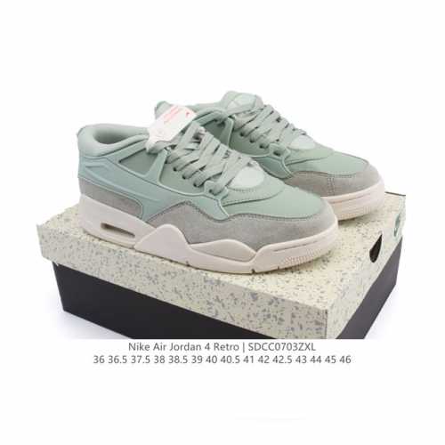 耐克 Nike Air Jordan 4 Retro Og迈克尔 乔丹Aj4代乔4 低帮复古休闲运动文化篮球鞋。秉承轻量化的速度型篮球鞋设计思想完成设计，降低重