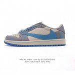 公司级 真标 耐克 Nike Air Jordan 1 Low Og Sp Military Blue Aj1乔1倒勾 2025年新款 蛇年新款 低帮篮球鞋 A