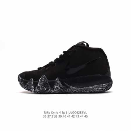 耐克Nike Kyrie Low 4 Ep 欧文4代低帮男女子实战篮球鞋 鞋身轮廓延续欧文一贯的犀利造型，鞋面采用轻质网面搭配皮革呈现，兼顾轻质透气与支撑包裹。 - 点击图像关闭