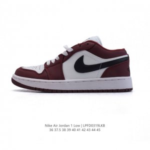120 耐克 乔丹Air Jordan 1 Low Aj1 乔1 乔丹1代Aj1 低帮复古文化休闲运动篮球鞋。从1985 年面世的元年款汲取设计灵感，采用简洁大